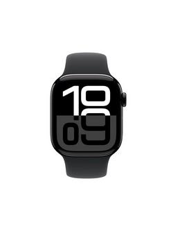 Apple Watch Series 10 GPS + Cellular, 42mm, Aluminium Case, Sport Band - view 2, Black