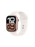 Apple Watch Series 10 GPS + Cellular, 42mm, Aluminium Case, Sport Band, Light Blush