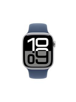 Apple Watch Series 10 GPS + Cellular, 42mm, Aluminium Case, Sport Band - view 2, Denim