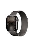 Apple Watch Series 10 GPS + Cellular, 42mm, Titanium Case, Milanese Loop, Slate