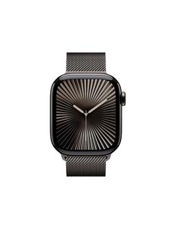 Apple Watch Series 10 GPS + Cellular, 42mm, Titanium Case, Milanese Loop - view 2, Slate