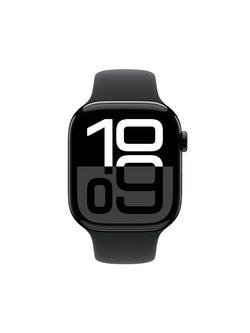 Apple Watch Series 10 GPS + Cellular, 46mm, Aluminium Case, Sport Band - view 2, Black