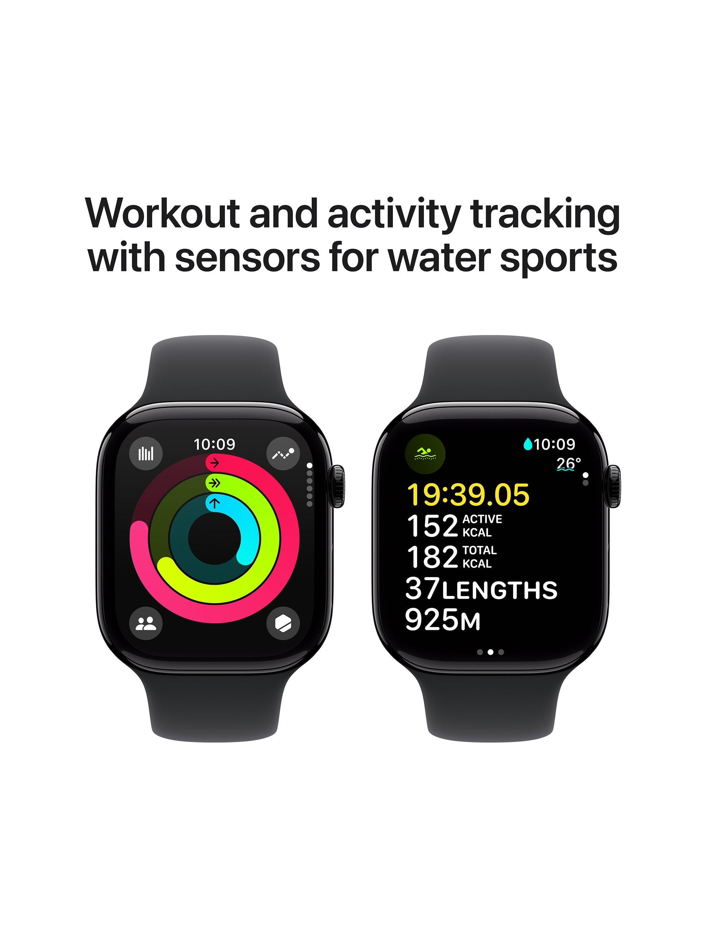 Apple Watch Series 10 GPS Cellular 46mm Aluminium Case Sport Band