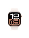 Apple Watch Series 10 GPS + Cellular, 46mm, Aluminium Case, Sport Band, Light Blush