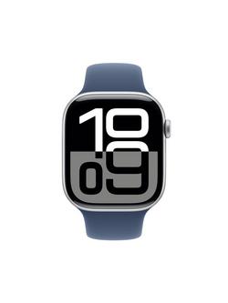 Apple Watch Series 10 GPS + Cellular, 46mm, Aluminium Case, Sport Band - view 2, Denim