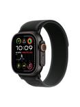 Apple Watch Ultra 2 GPS + Cellular, 49mm, Titanium Case with Trail Loop, Black/Black