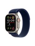 Apple Watch Ultra 2 GPS + Cellular, 49mm, Titanium Case with Trail Loop, Natural/Blue