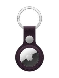 Apple AirTag FineWoven Keyring, Blackberry