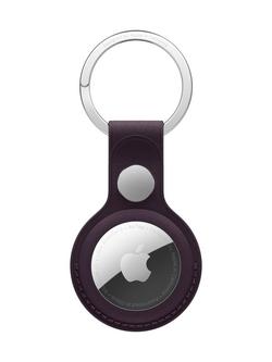 Apple AirTag FineWoven Keyring, Blackberry