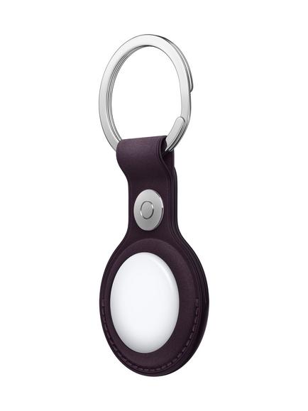Apple AirTag FineWoven Keyring - view 2, Blackberry