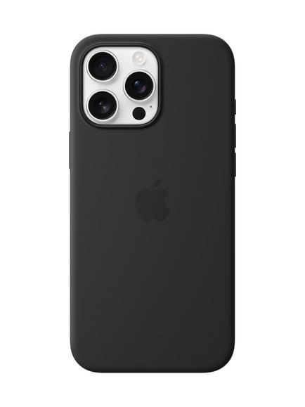 Apple iPhone 16 Pro Max Silicone Case with MagSafe, Black