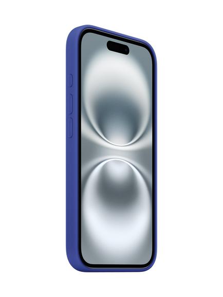 Apple iPhone 16 Silicone Case with MagSafe - view 2, Ultramarine