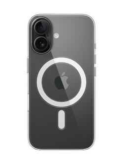 Apple iPhone 16 Clear Case with MagSafe - view 2, Clear