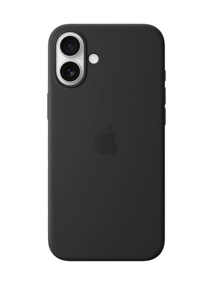 Apple iPhone 16 Plus Silicone Case with MagSafe, Black