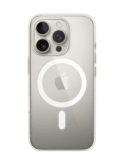 Apple iPhone 16 Pro Clear Case with MagSafe - view 2, Clear