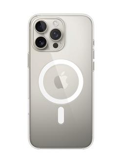 Apple iPhone 16 Pro Max Clear Case with MagSafe - view 2, Clear