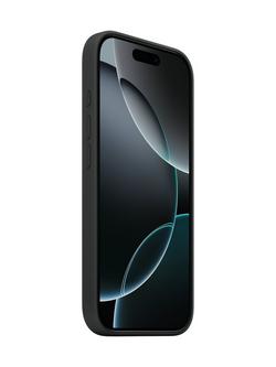 Apple iPhone 16 Pro Silicone Case with MagSafe - view 2, Black