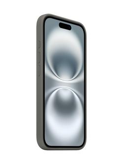 Apple iPhone 16 Silicone Case with MagSafe - view 2, Stone Grey