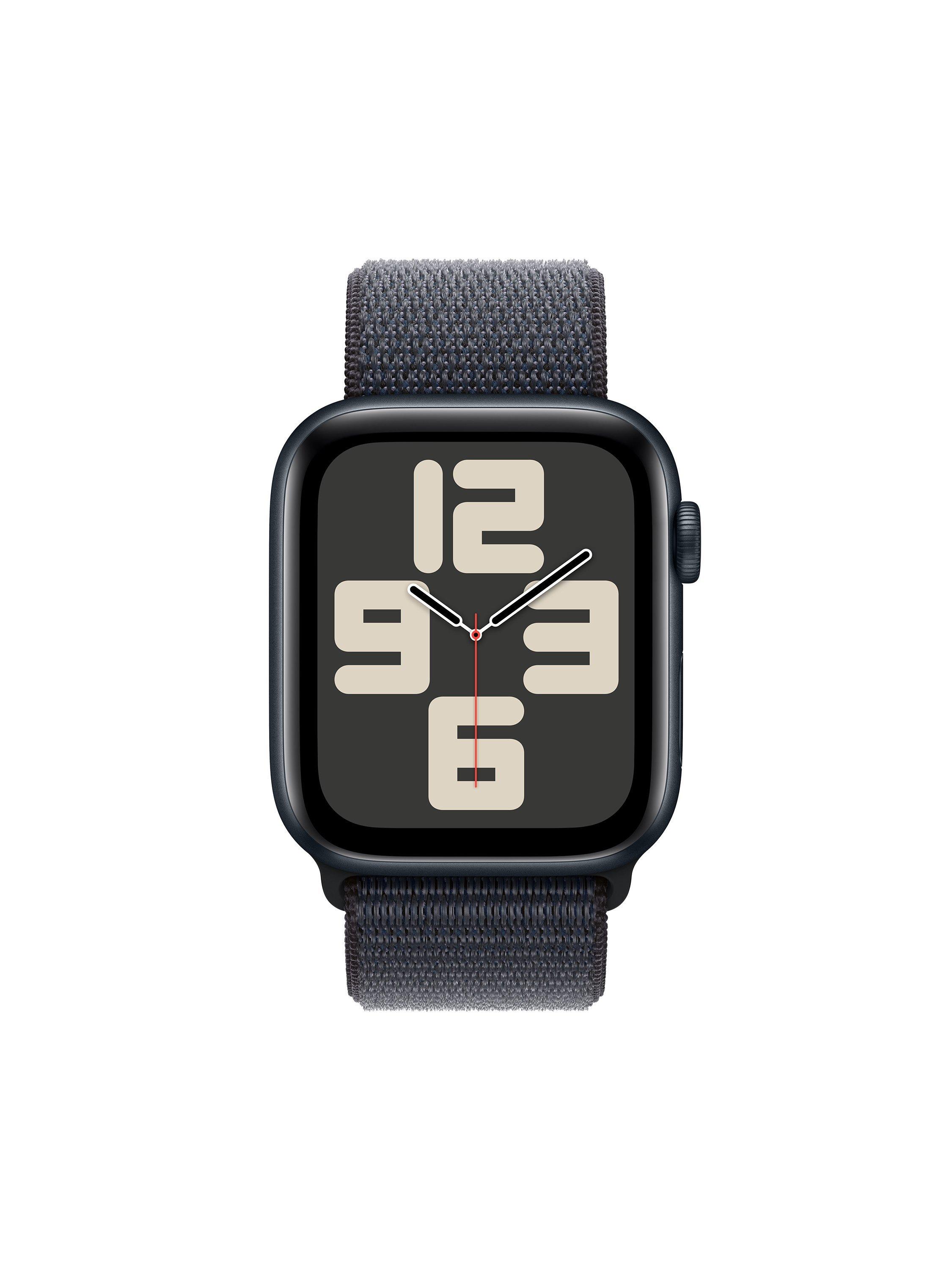Apple Watch SE GPS, 44mm, Sport Loop, One Size, Midnight/Ink Apple Watch SE GPS, 44mm, Sport Loop, One Size, Midnight/Ink