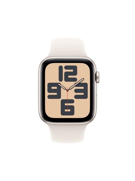 Apple Watch SE GPS + Cellular, 44mm, Sport Band - view 2, Starlight