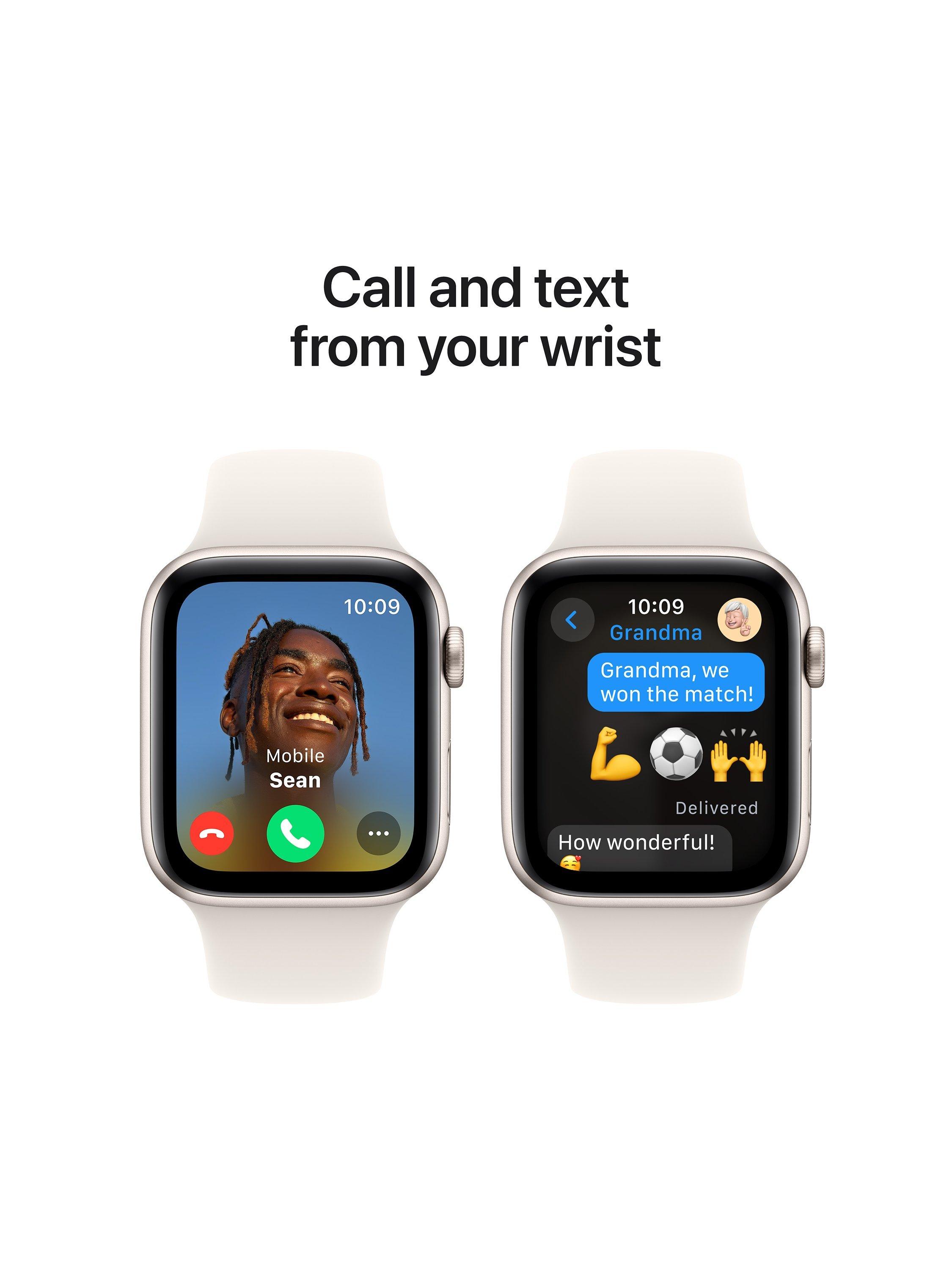 Can you text on apple watch series 2 sale