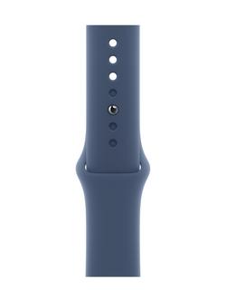 Apple Watch 42mm Sport Band, Medium-Large - view 2, Denim