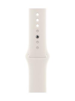 Apple Watch 42mm Sport Band, Medium-Large - view 2, Starlight