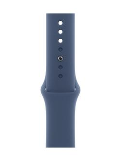 Apple Watch 46mm Sport Band, Medium-Large - view 2, Denim