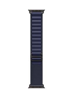 Apple Watch 49mm Navy Alpine Loop, Small, Black