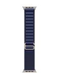 Apple Watch 49mm Navy Alpine Loop, Large