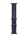 Apple Watch 49mm Navy Ocean Band