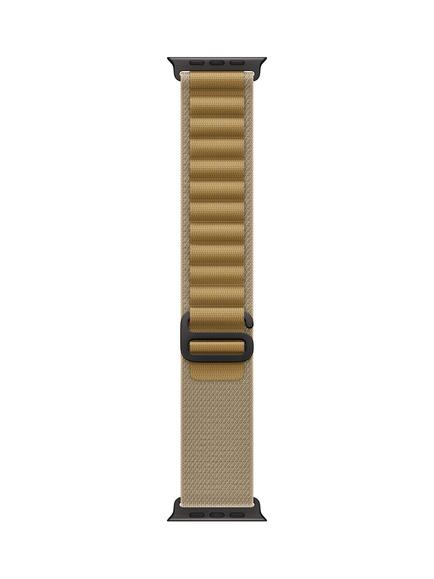 Apple Watch 49mm Tan Alpine Loop, Small, Black