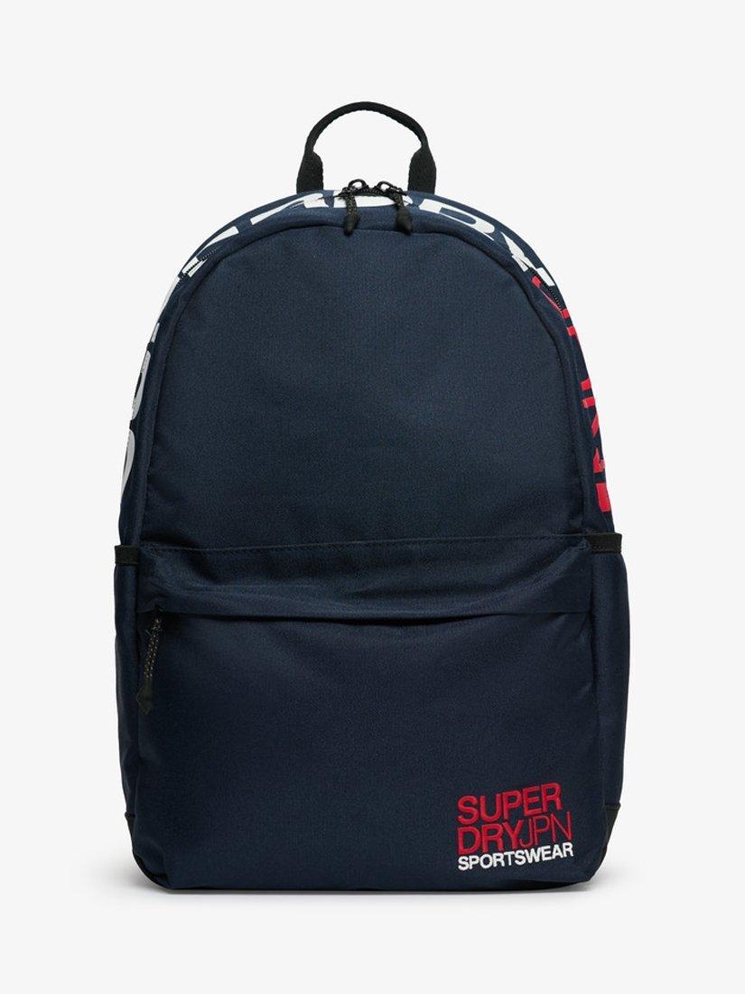 Superdry Logo Windyachter Montana Rucksack, Rich Navy