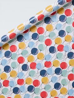 John Lewis Balloon Wrapping Paper, 3m, Multi