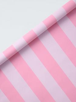 John Lewis Wide Stripe Wrapping Paper, 3m, Light Pink, Light Pink