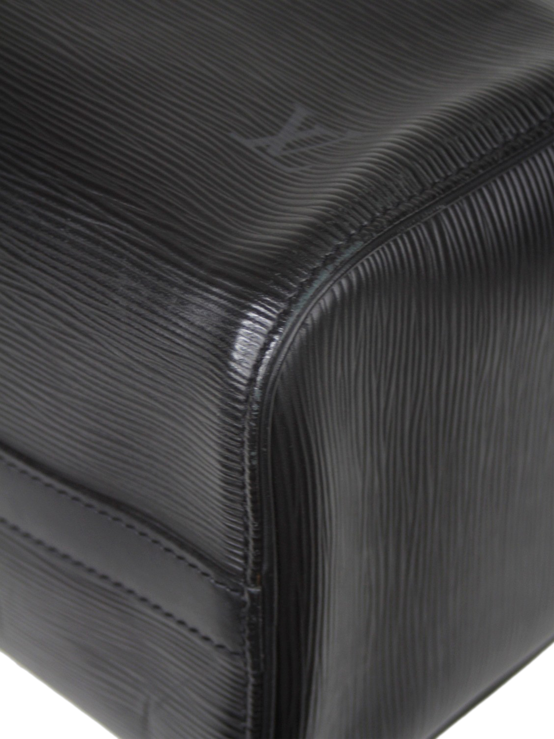 Product image 6 of 8, which shows Pre-loved Louis Vuitton 2003 Epi Leather Speedy Top Handle Grab Bag, Black