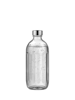 Aarke Glass Carbonator Pro Drinks Bottle, 800ml, Clear, Clear