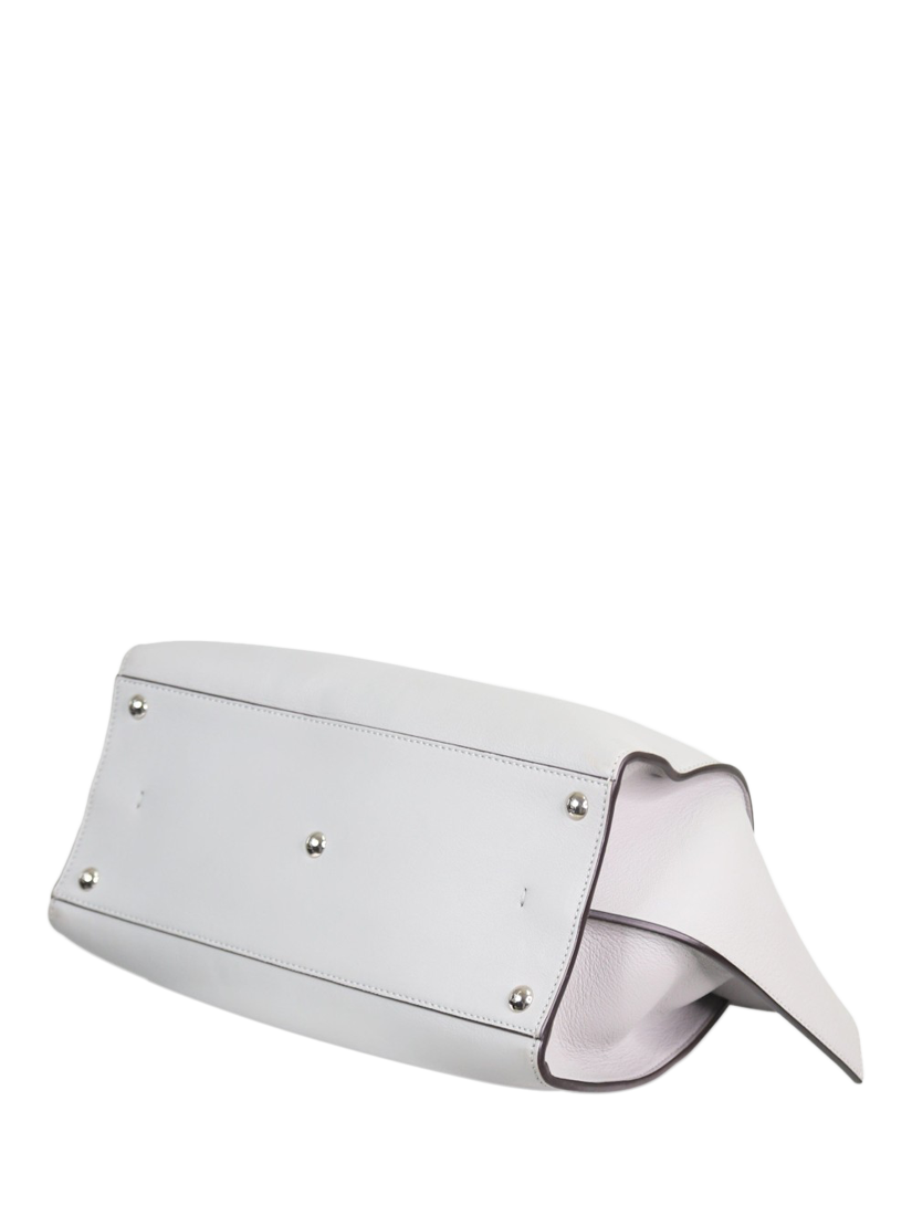 Product image 5 of 6, which shows Pre-loved Fendi Leather Studded 3Jours Tote Bag, Grey