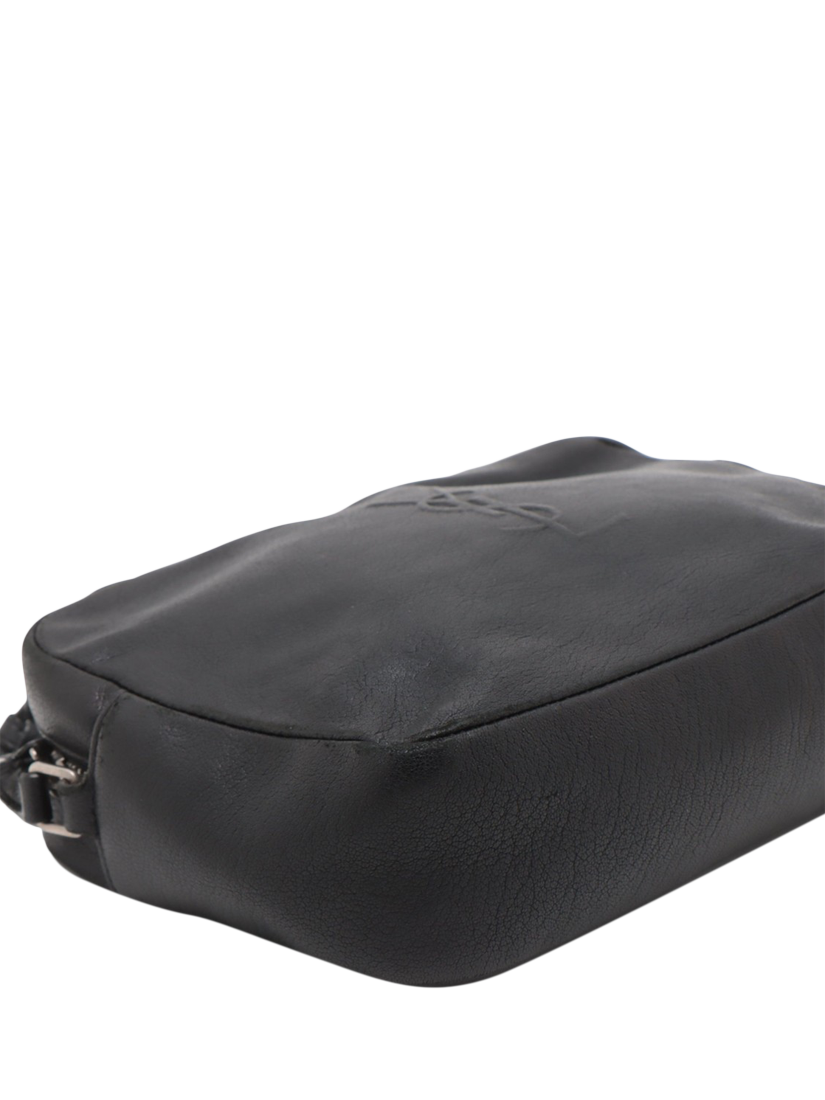 Product image 4 of 10, which shows Pre-loved SAINT LAURENT Lou Leather Camera Bag, Black