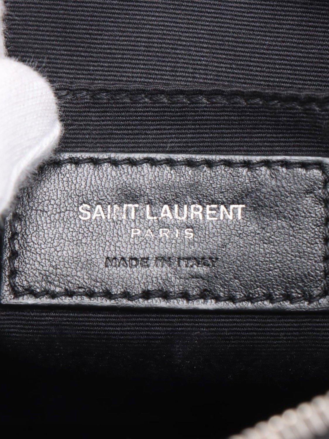 Product image 8 of 10, which shows Pre-loved SAINT LAURENT Lou Leather Camera Bag, Black