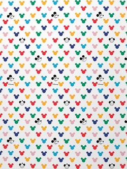 Disney Mickey Mouse Heads Wrapping Paper, Multi, 3m, Multi