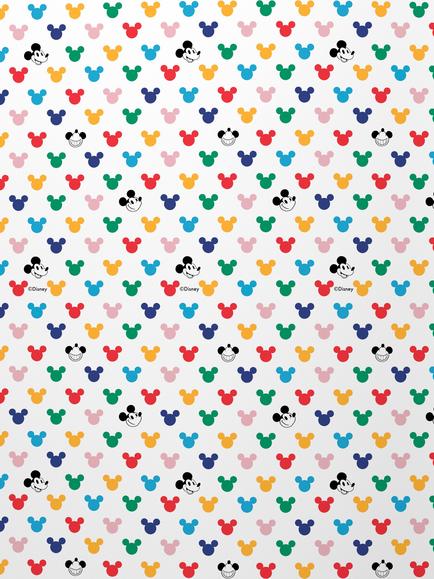 Disney Mickey Mouse Heads Wrapping Paper, Multi, 3m, Multi