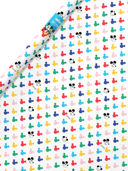 Disney Mickey Mouse Heads Wrapping Paper, Multi, 3m - view 2, Multi