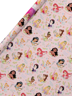 Disney Princess Wrapping Paper, Light Pink, 3m - view 2, Light Pink