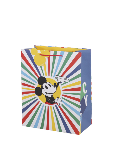 Disney Mickey Mouse Rainbow Gift Bag, Multi, Medium, Multi