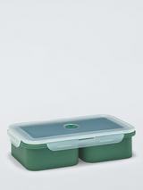 John Lewis X Deliciously Ella Silicone Large Food Storage Cube Tray & Lid, 2 x 500ml