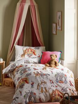 Disney x Sanderson Kids' Dumbo Duvet Cover and Pillowcase Set, Multi, Single, Multi