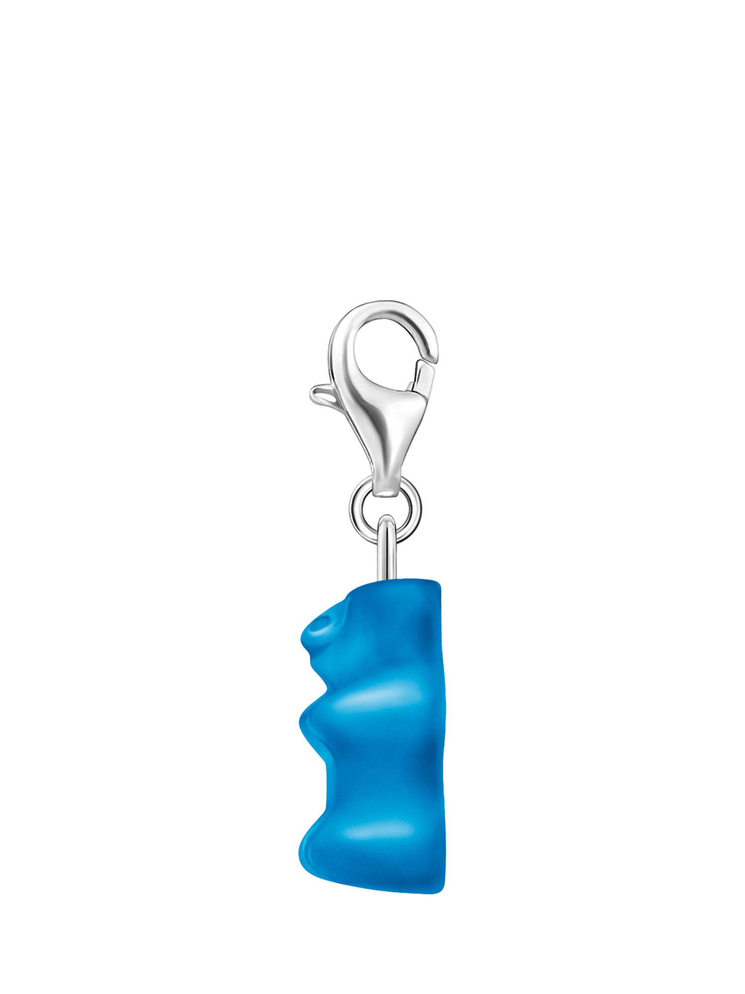 Product image 2 of 4, which shows THOMAS SABO x Haribo Official Blue Goldbear Sterling Silver Pendant Charm, Blue/Silver