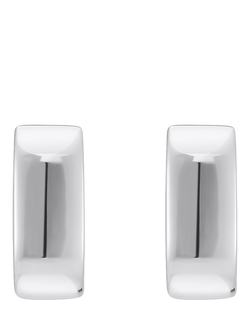 THOMAS SABO Essentials Squared Hoop Earrings - view 2, Silver