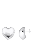 THOMAS SABO Bold Elegance Statement Heart Earrings, Silver